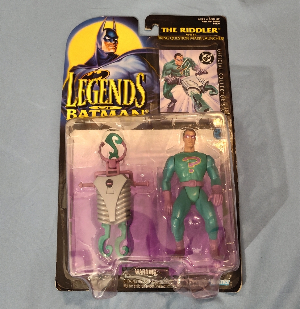 NWT! Legends Of Batman THE RIDDLER Figure (1995)